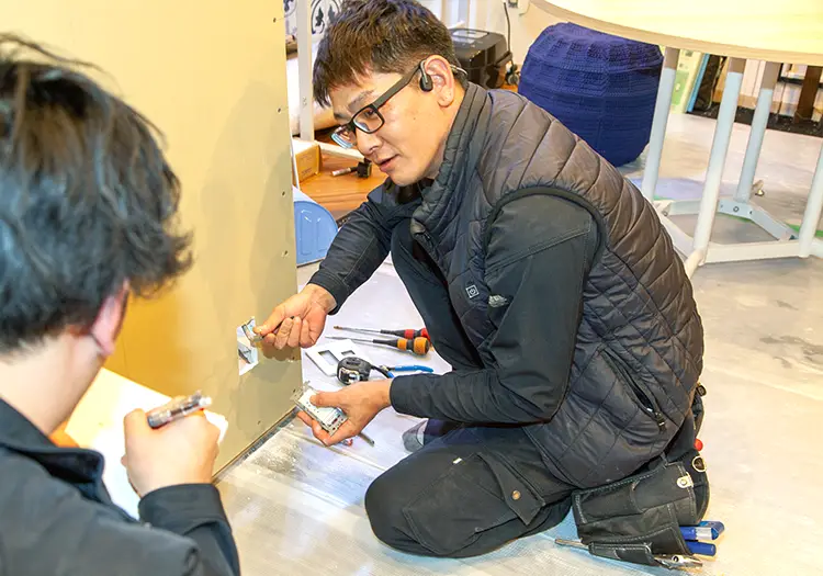徹底された教育体制
